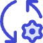 Arrows Sync Settings Icon from Core Duo Set