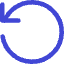 Line Arrow Rotate Left 2 Icon from Core Duo Set