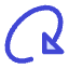 Triangle Arrow Rotate Diagonal Right 2 Icon from Core Duo Set