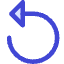 Triangle Arrow Rotate Left 1 Icon from Core Duo Set