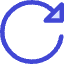 Triangle Arrow Rotate Right 2 Icon from Core Duo Set
