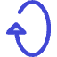 Triangle Arrow Rotate Vertical Right 1 Icon from Core Duo Set