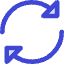 Triangle Arrow Synchronize 2 Icon from Core Duo Set