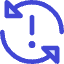 Triangle Arrow Synchronize Warning Icon from Core Duo Set