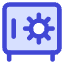 Safe Vault Icon from Core Duo Set