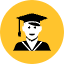 Student Woman 1 Icon from Kameleon Pop Set