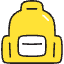 Backpack Icon from Stickies Colors - Free Set