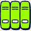 Book Library Icon from Stickies Duo - Free Set