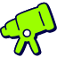 Telescope Icon from Stickies Duo Set