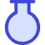 Circle Flask Icon from Core Duo Set