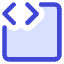 Code Block Icon from Core Duo Set