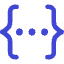 Json Programming Icon from Core Duo Set