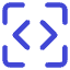 Programming Frame Source Code Icon from Core Duo Set