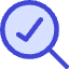 Search Check Icon from Core Duo Set