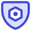 Security Setting Bolt Nut Icon from Core Duo Set