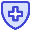 Shield Cross Icon from Core Duo Set