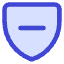 Shield Protection Moderator Remove Icon from Core Duo Set