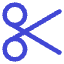 Scissors Icon from Core Duo Set