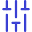 Vertical Slider 3 Icon from Core Duo Set