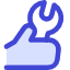 Wrench Hand Icon from Core Duo Set
