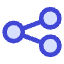 Share Link Solo Icon from Core Duo Set