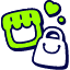 Shopping Lover Icon from Stickies Duo Set