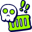 Toxic Container Icon from Stickies Duo Set