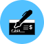Bank Check Icon from Kameleon Pop - Free Set