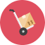 Box Trolley Icon from Kameleon Colors - Free Set