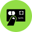Credit Card Hand 2 Icon from Kameleon Pop Set