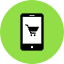 Smartphone Shopping Icon from Kameleon Pop Set