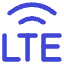 Cellular Network Lte Icon from Core Duo Set