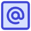 Mention Account Username Email Address Icon from Core Duo Set