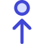 Arrows Step Out Icon from Core Duo Set