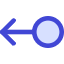 Arrows Swipe Left Alt Icon from Core Duo Set