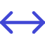 Line Arrow Horizontal Icon from Core Duo Set
