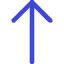 Line Arrow Up 1 Icon from Core Duo Set