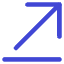Line Arrow Diagonal Top Right Icon from Core Duo Set