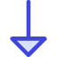 Triangle Arrow Down 1 Icon from Core Duo Set