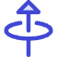 Triangle Arrow Elipse Up Icon from Core Duo Set