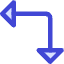 Triangle Arrow Top Right Corner Icon from Core Duo Set