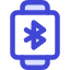 Watch Square Bluetooth Icon from Core Duo Set