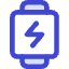 Watch Square Charging Icon from Core Duo Set