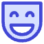 Smiley Face Laugh Icon from Core Duo Set