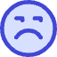 Smiley Grumpy Icon from Core Duo Set