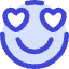 Smiley In Love Icon from Core Duo Set