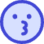 Smiley Kiss Icon from Core Duo Set