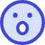 Smiley Surprised Icon from Core Duo Set
