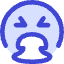 Smiley Throw Up Icon from Core Duo Set