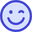 Smiley Wink Icon from Core Duo Set